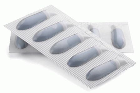 Les suppositoires médicinaux sont très efficaces dans le traitement de la prostatite.